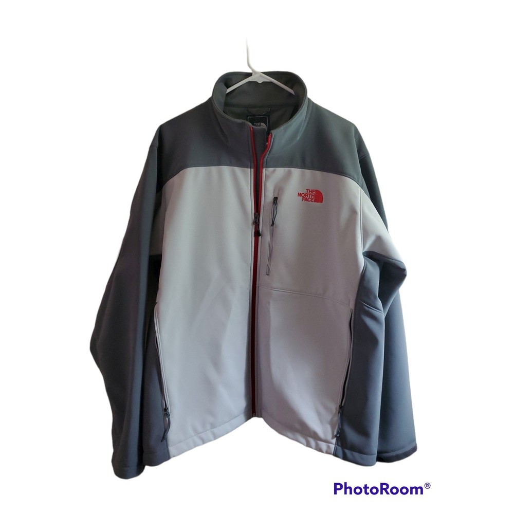 North Face Apex Bionic Jacket, Men's XL, Like New Condition, Two-Tone Ether Gray